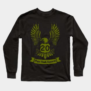 Papa Hash Apparel: 20 Eagle Long Sleeve T-Shirt